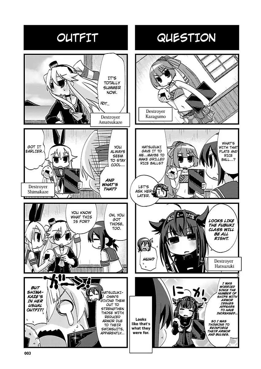 Kantai Collection - Kankore - 4-koma Comic - Fubuki, Ganbarimasu! Chapter 135 3